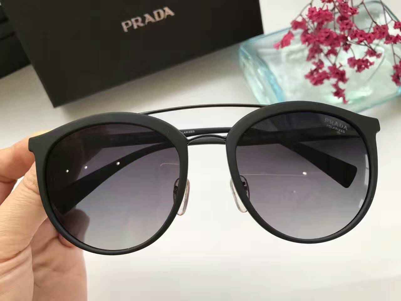 プラダコピー サングラス 2024秋冬新作 PRADA ファッション UVカット サングラス prglass161031-1