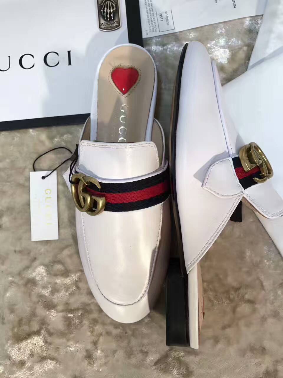 グッチ コピー 靴 2024新作GUCCI 高品質 レディース フラットシューズ gishoes170405-7