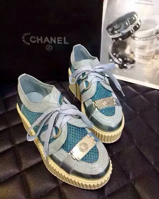 シャネルコピー 靴 2024春夏新作 CHANEL レディース 厚底 スニーカー chshoes150722-4