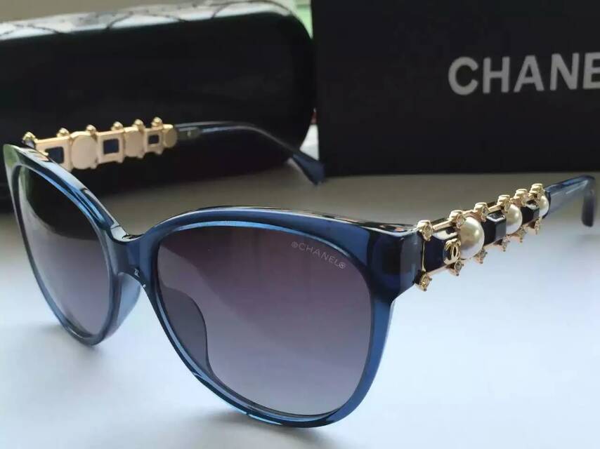 シャネルコピー サングラス CHANEL 2024春夏新品 オシャレ レディース UVカット 眼鏡 chglass150608-10