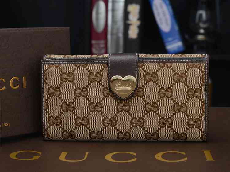 グッチコピー 財布 GUCCI 2014秋冬新作 GG柄 キャンバス 高品質 耐久性 男女兼用 長財布 三つ折財布 203551