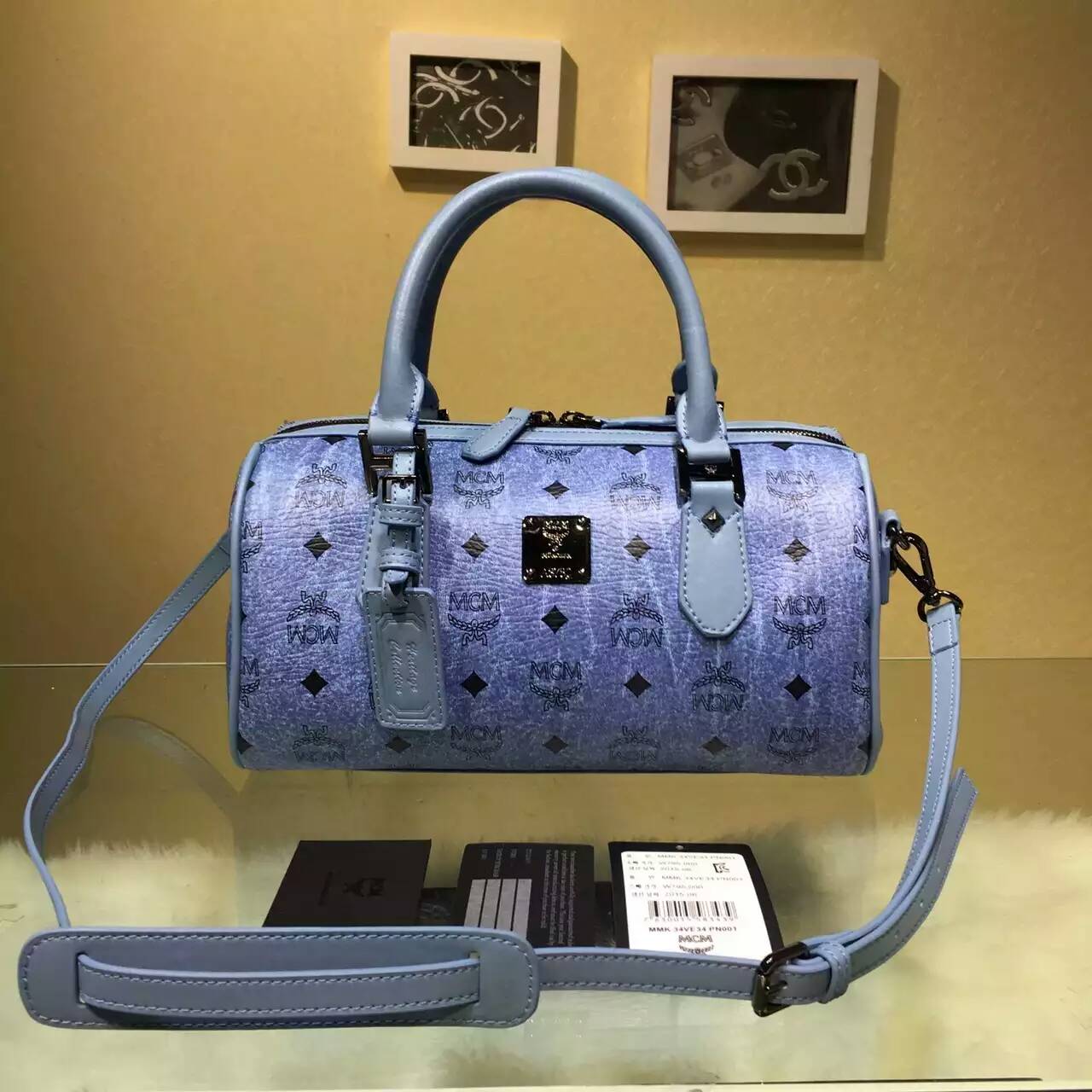エムシーエムコピー バッグ MCM 2025春夏新作 レディース 2WAY ショルダー付 ハンドバッグ 3300330-5