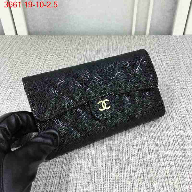 シャネルコピー 財布 CHANEL 2024最新作 ファッション 三つ折長財布 chwallet3661