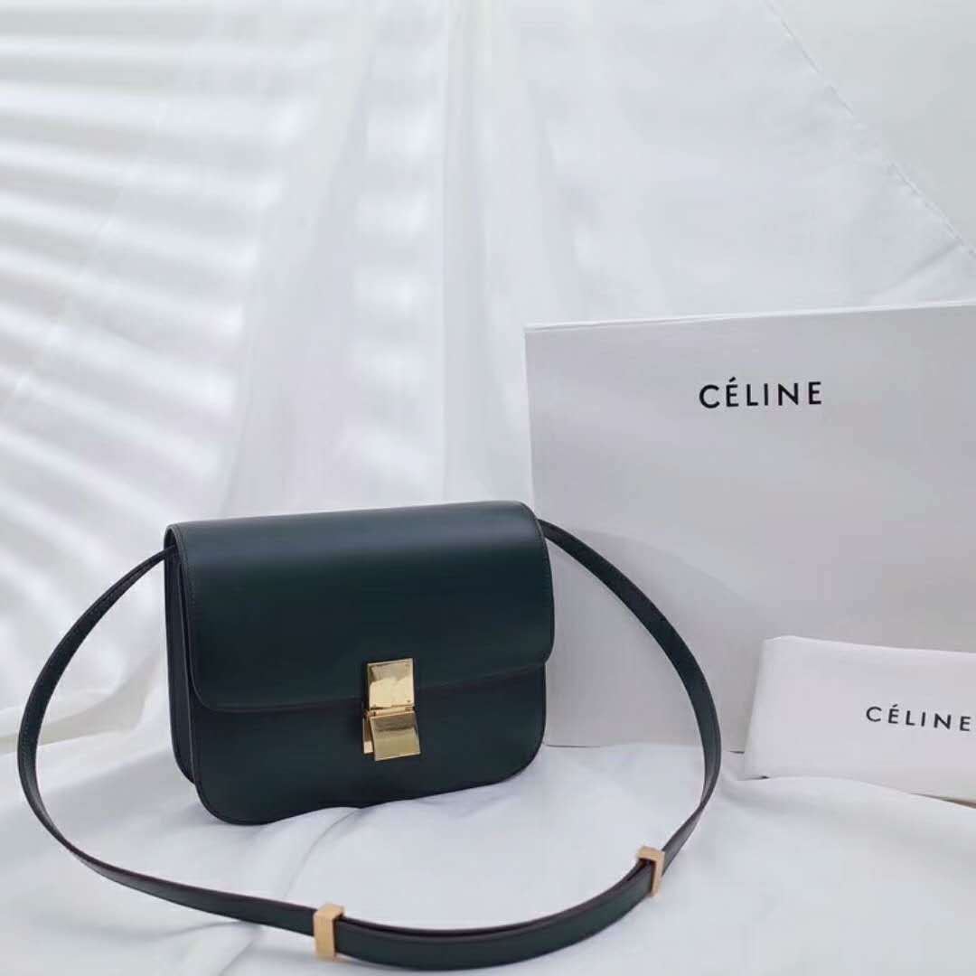 セリーヌコピー バッグ CELINE クラシック ミディアム ボックスカーフスキン ハンドバッグ 164173