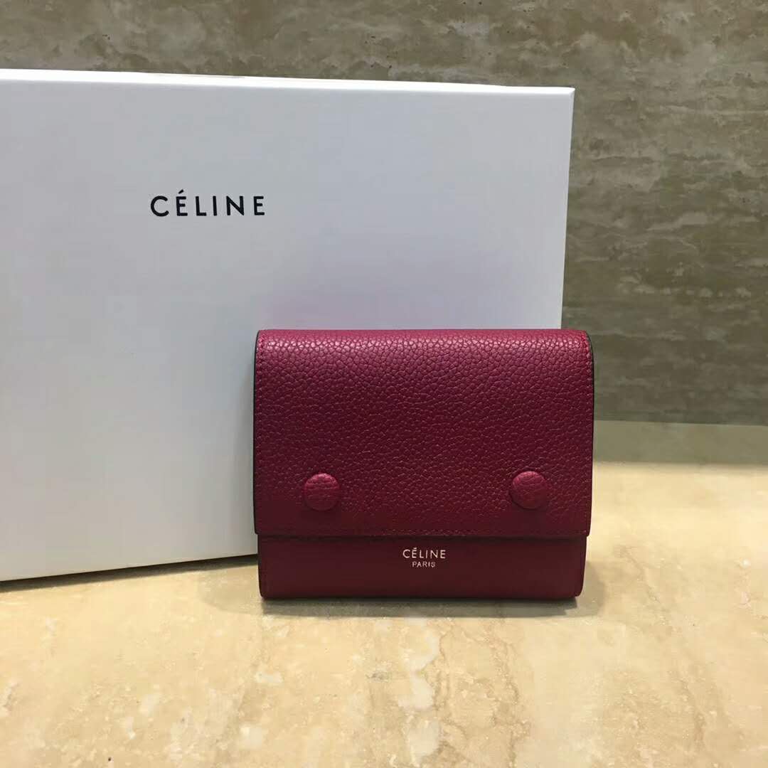 セリーヌ偽物 財布 CELINE 2024新作 三つ折財布 104903