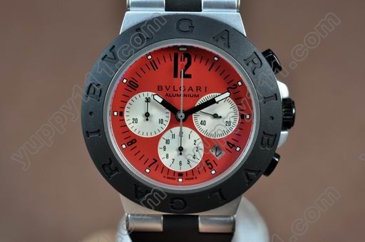 ブルガリBvlgari Diagono Aluminium Chrono SS RU Asian 7750自動巻き