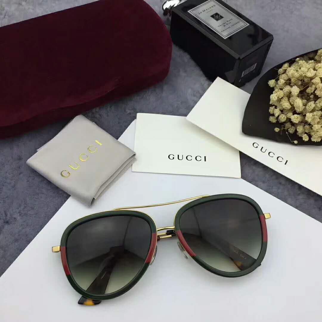 GUCCI グッチコピー サングラス 2024新作 ファッション ビッグフレーム サングラス gg0062S-2