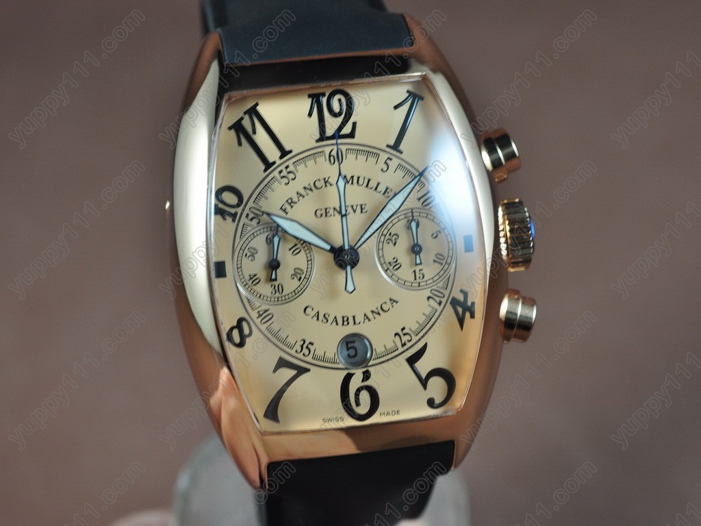 フランクミュラーFranck Muller Casablanca Chrono RG/LE Salmon A-7750腕時計