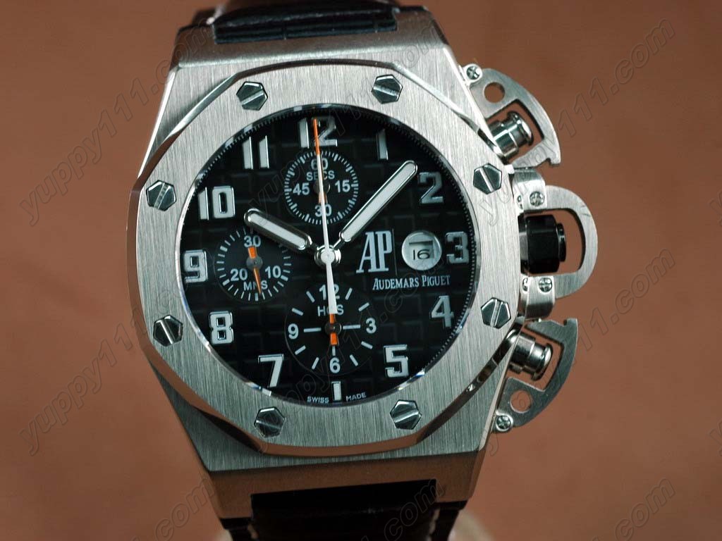 オーデマ・ピゲAudemars Piguet T3 Royal Oak Chrono SS/LE Black 7750自動巻き