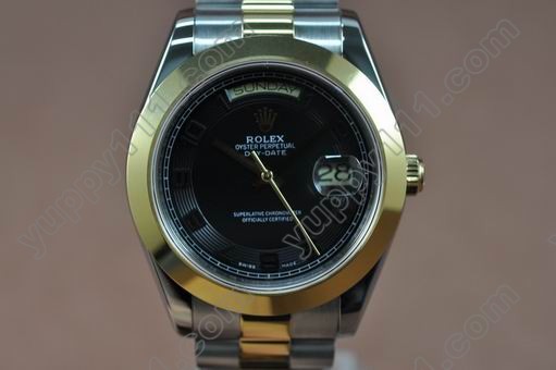 ロレックスRolex DayDate II TT Swiss Eta 2836-2自動巻き