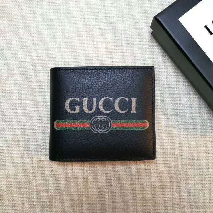 偽物グッチ 財布 2024新作GUCCI シンプル カードケース 二つ折り財布 496309