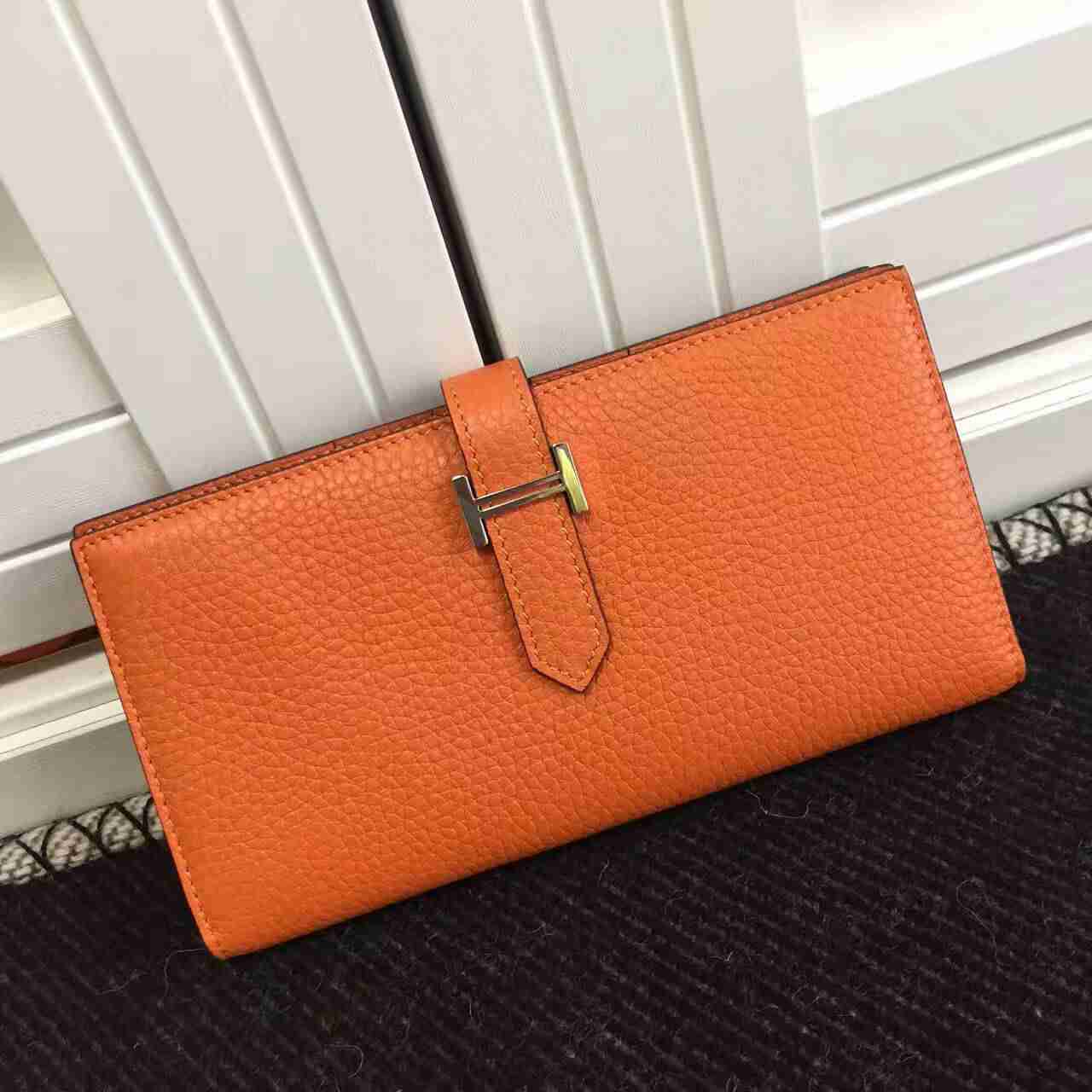 エルメスコピー 財布 HERMES 秋冬新作 original leather 高品質財布 レディース 二つ折り長財布 3043030-1