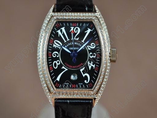 フランクミューラー Franck Muller Curvex Jumbo Crazy Colur Dreams Dim Blk Asia 21 Auto自動巻き