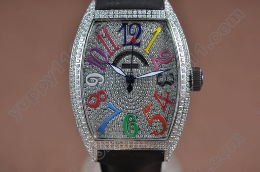 フランクミュラーFranck Muller Casablanca Men Diamond/ss Swiss 2824自動巻き