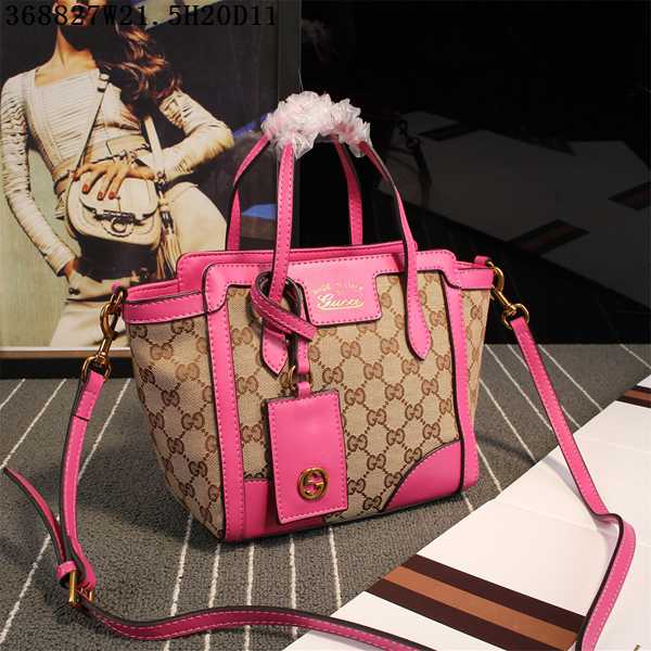 グッチコピー バッグ GUCCI 2015秋冬新作 レディース GG柄 2way 手提げバッグ 368827-4