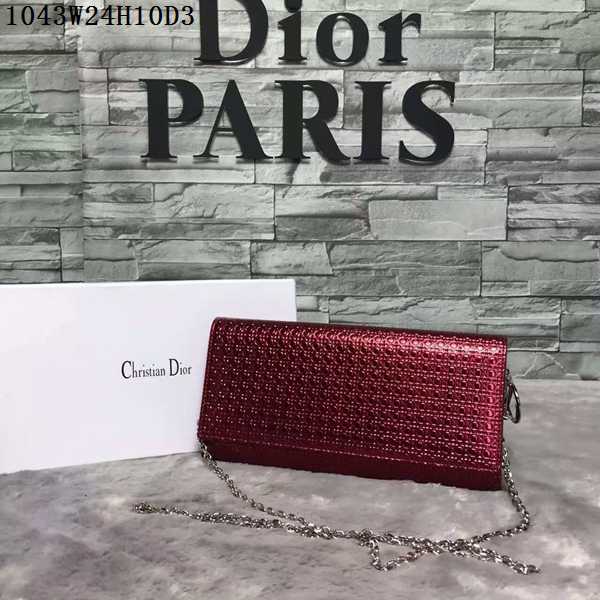 ディオールコピー バッグ DIOR 2024秋冬新作 レディース 気質 チェーンショルダーバッグ セカンドバッグ1043-2