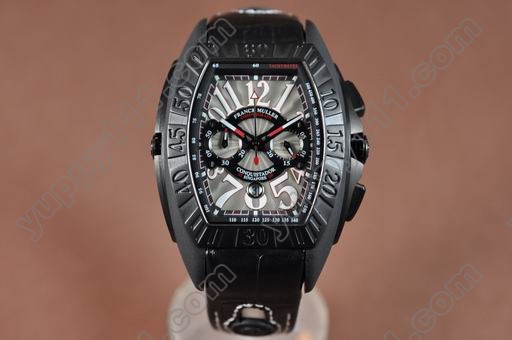 フランクミューラーFranck Muller Conquistador S'Pore GP Jap Quartz Chronoクオーツストップウオッチ