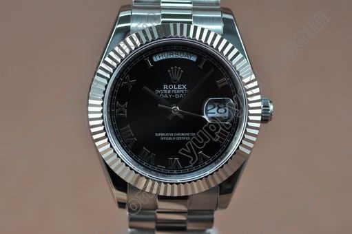 ロレックスRolex DayDate II SS Swiss Eta 2836-2自動巻き