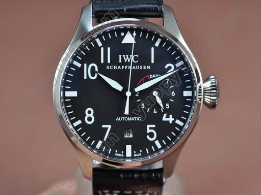 IWC Watches Big Pilot 5002 SS/LE Black Black Asia Auto 25J自動巻き