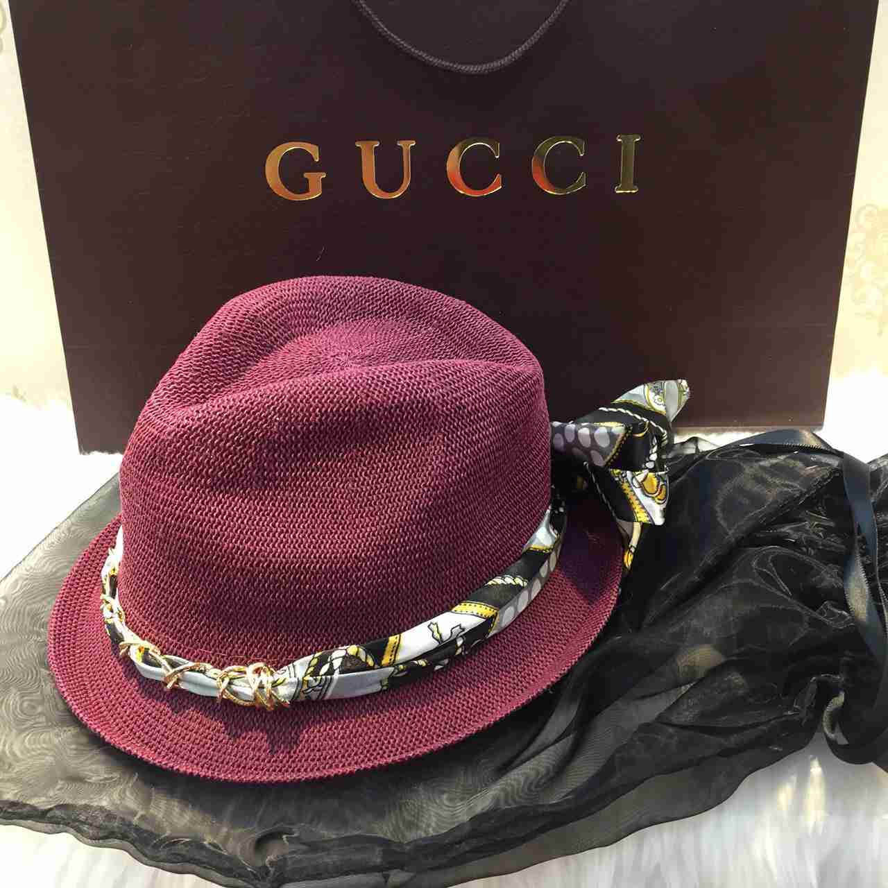 グッチコピー 帽子 2024春夏新品 GUCCI レディース 日除け ハット ニットキャップ gcap160405-47