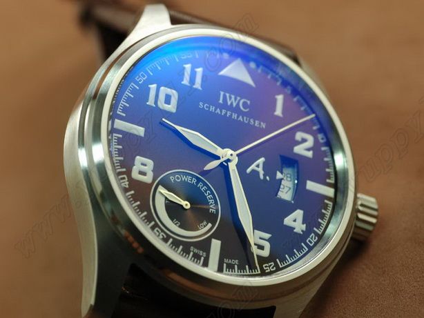 IWC St Exupery Power Reserve SS/LE Brown Asia Auto自動巻き