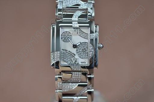 パテックフィリップPatek Philippe Ladies 4910/49G Twenty-4 SS/SS White MOP Swiss Qtzクオーツ