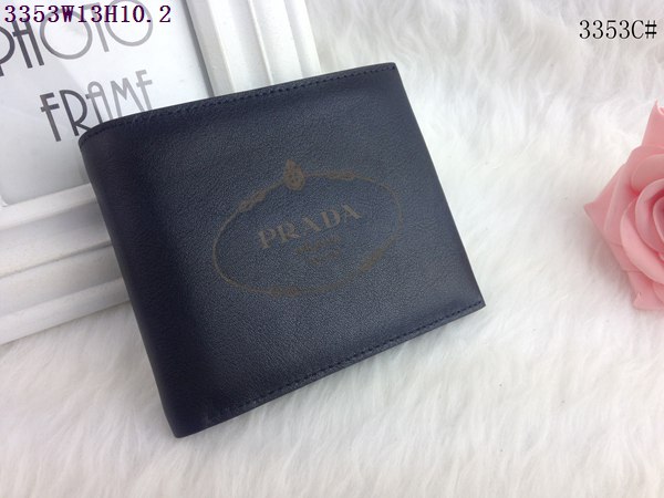 2024春夏新作 プラダコピー 財布 PRADA 人気 カジュアル メンズ 財布 二つ折り財布 3353-3