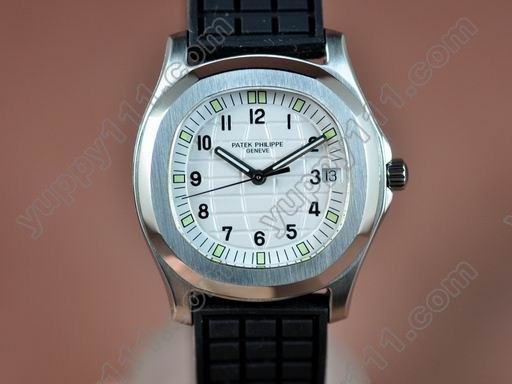 Patek Philippeパテックフィリップ Aquanaut Mid Auto SS/RU Black S-Eta 2824-2自動巻き