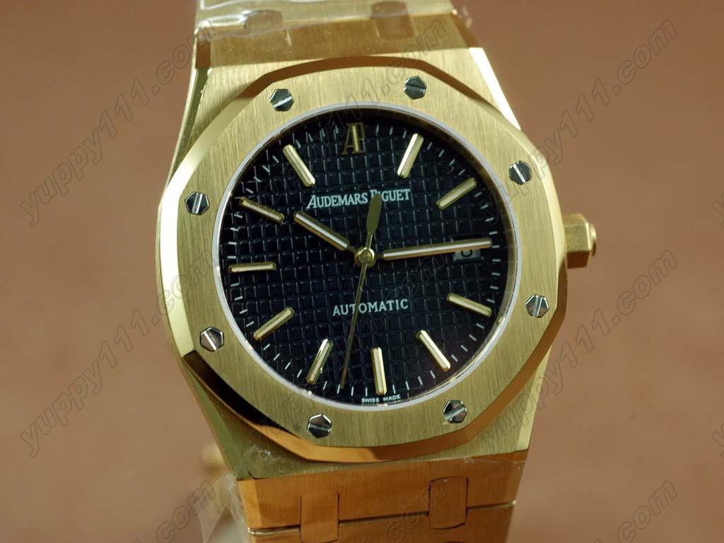 オーデマ・ピゲAudemars Piguet Royal Oak Jumbo 39mm FG/FG Blue Swiss Eta 2824-2自動巻