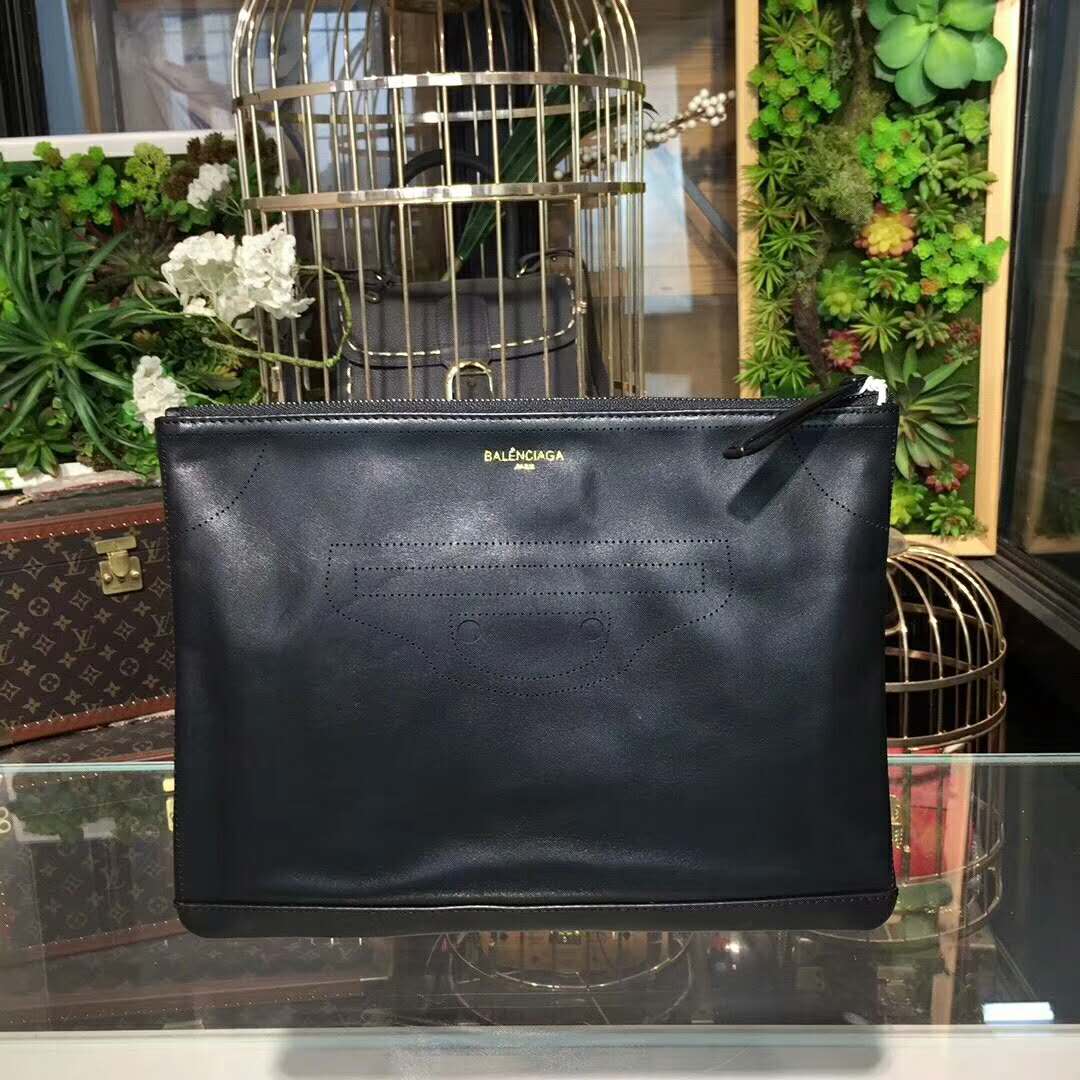 バレンシアガコピー バッグ 2018 新作 BALENCIAGA カーフスキン セカンドバッグ blc180507P38-2