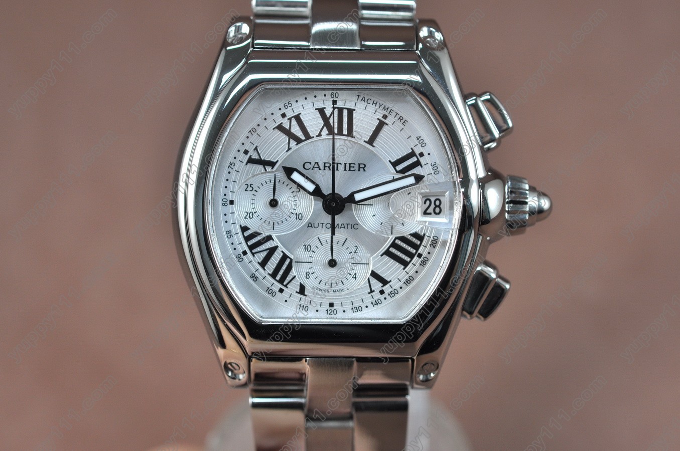 カルティエCartier Roadster Chrono SS Men Asia 7750自動巻き