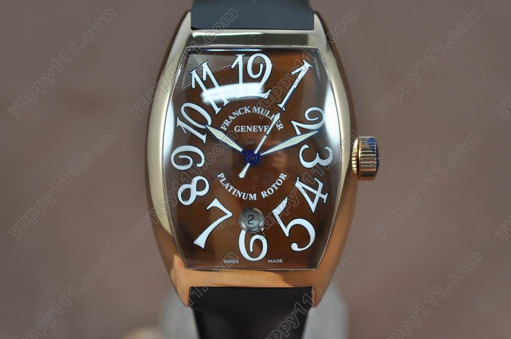 フランクミューラーFranck Muller Casablanca RG/RU Brown Eta 2824-2自動巻き