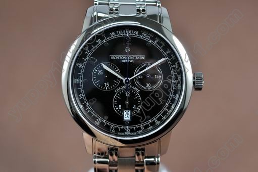 ヴァシュロンコンスタンタンVacheron Constantin Patrimony SS/Black Swiss Quartzクオーツ