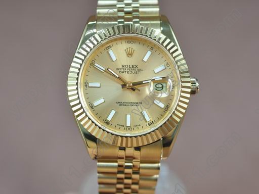 ロレックスDatejust Men YG Swiss Eta 2836-2自動巻き