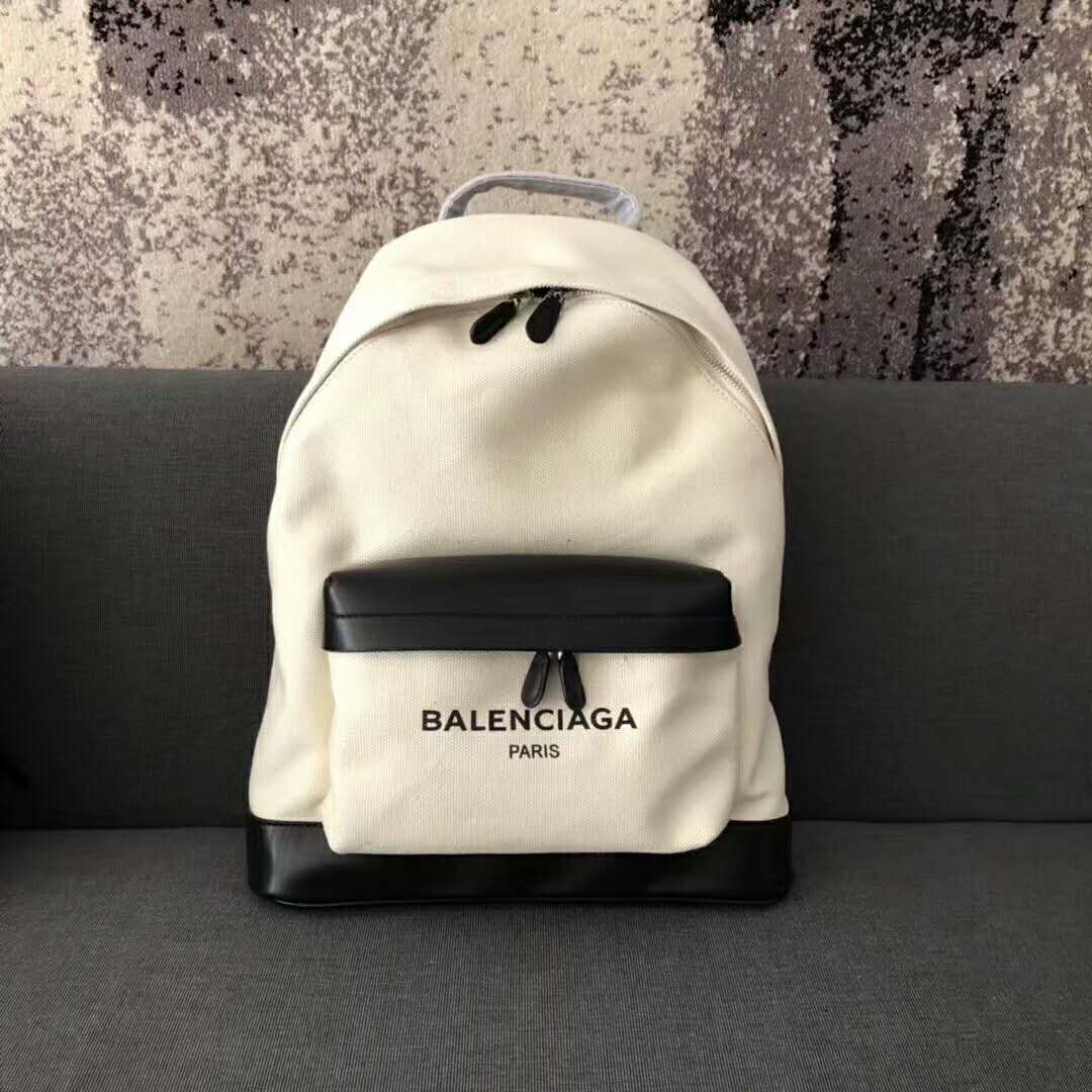 バレンシアガコピー バッグ 2018 新作 BALENCIAGA キャンバス x ボックスカーフ 両肩バッグblc180504p58-1