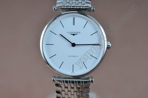 ロンシンLongines Man La Grande Classique SS White Swiss Eta 2671-2自動巻き