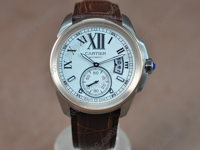 カルティエCartier Calibre de cartier TT/LE White Asia Automatic自動巻き