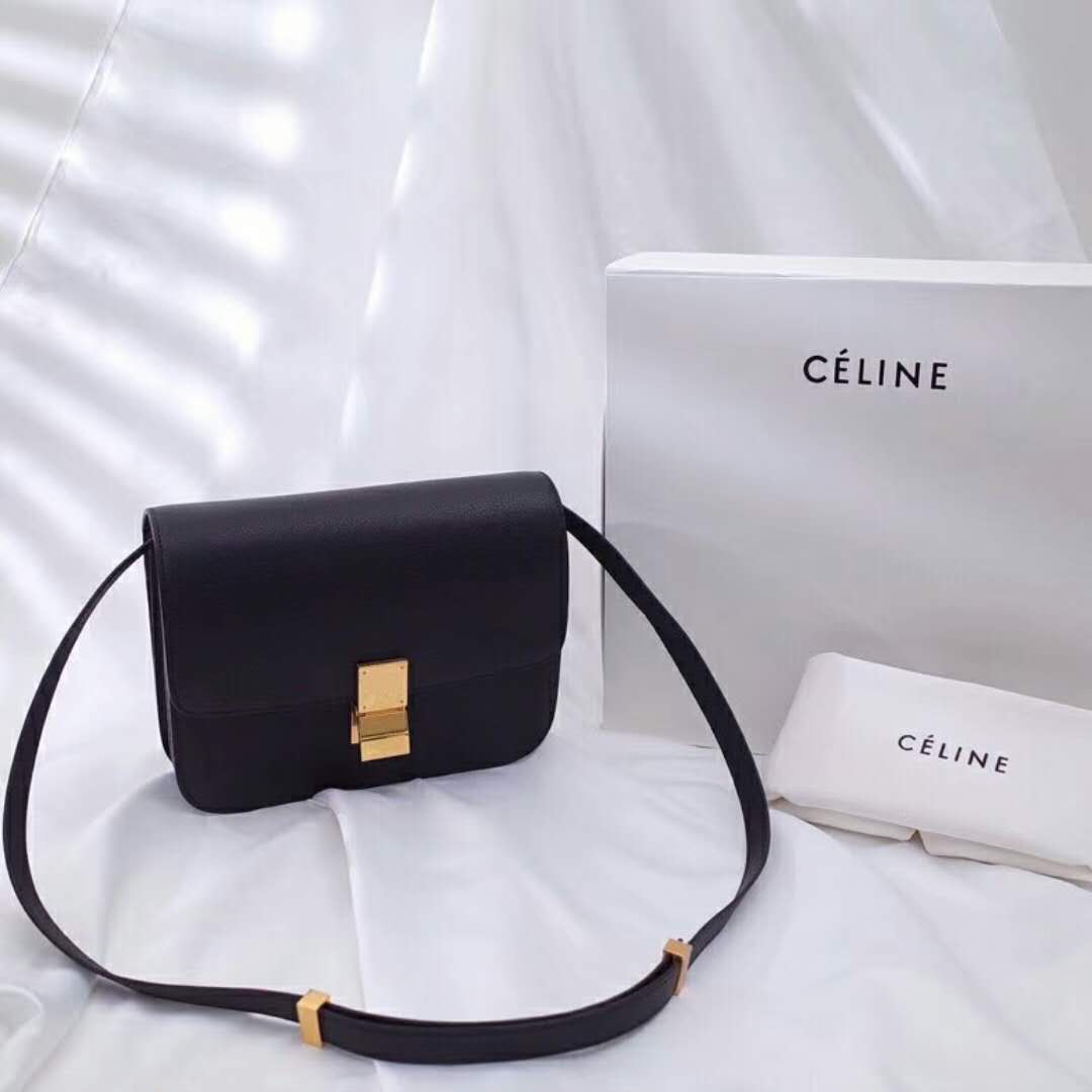 セリーヌコピー バッグ CELINE クラシック ミディアム ボックスカーフスキン ハンドバッグ 164173