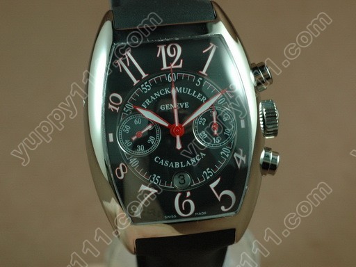 フランクミュラー Franck Muller Franck Muller Watches Casablanca Chrono SS/LE Black A-7750 腕時計