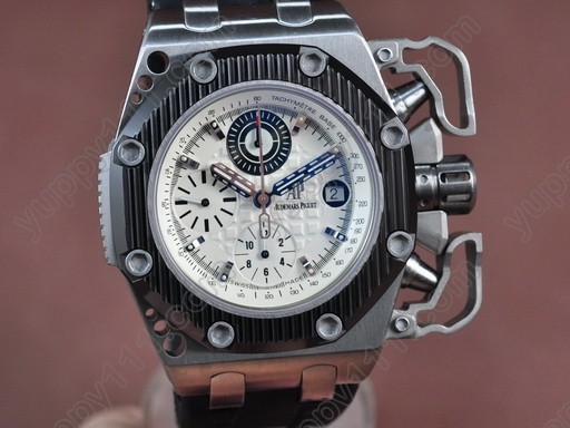 オーデマ・ピゲ Audemars Piguet Royal Oak Survivor TI/RU White A-7750 腕時計