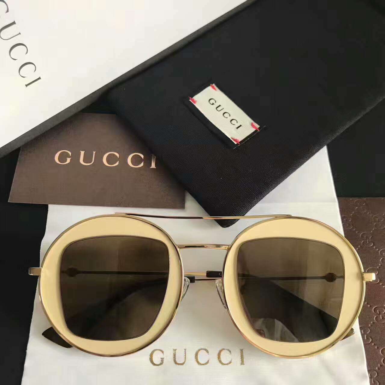 グッチコピー サングラス 2024新作GUCCI 超美品! ヴィンテージ サングラス giyj0105S-1