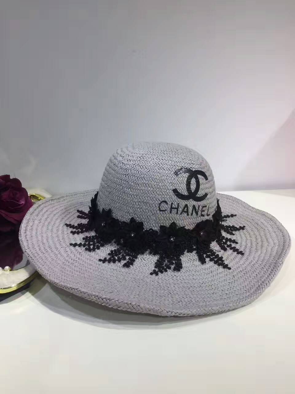 CHANEL 偽物シャネル 帽子 2024新作 優雅な レディース 日除け ビーチハット chcap1751714-4