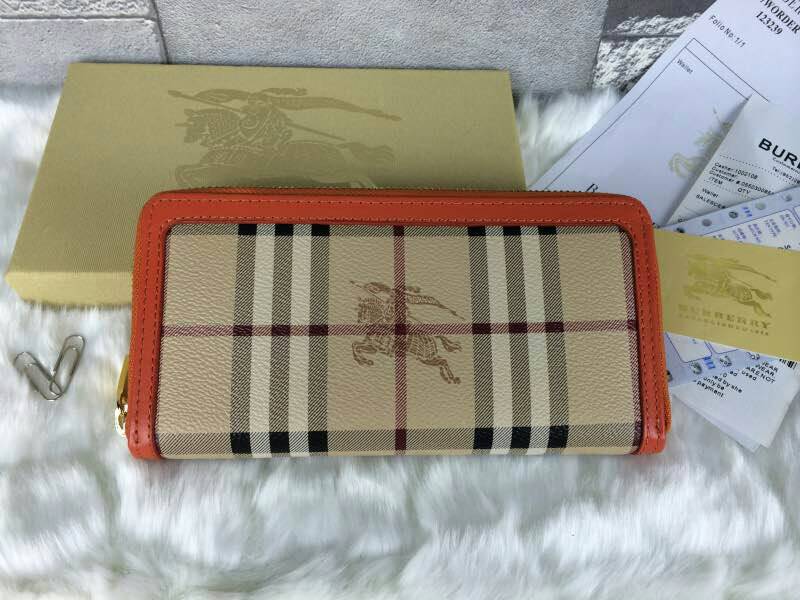 バーバリーコピー 財布 BURBERRY 2024春夏新作 レディース ラウンドファスナー長財布 buwallet150603C-2