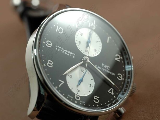 IWC Portuguese Chrono Auto SS Black/Panda自動巻き