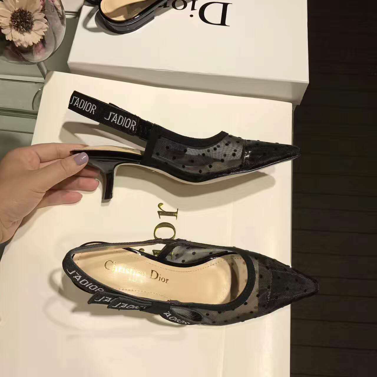 ディオールコピー 靴 DIOR 2024新品 レディース ポインテッドトゥ drshoes170424-8