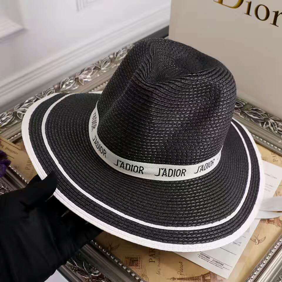 2024新作 ディオールコピー 帽子 Christian Dior 人気 麦わらハット dim1761912-1