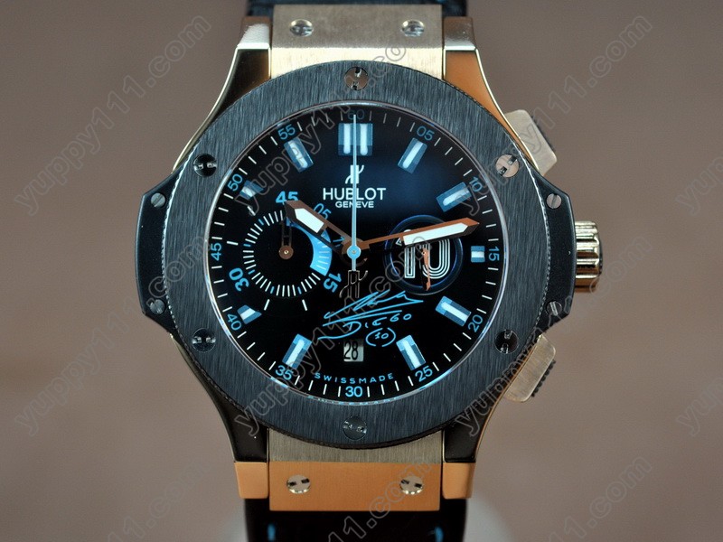 ウブロHublot Big Bang Maradona Limited 44mm/Ceramic/Le Asian 7750自動巻き