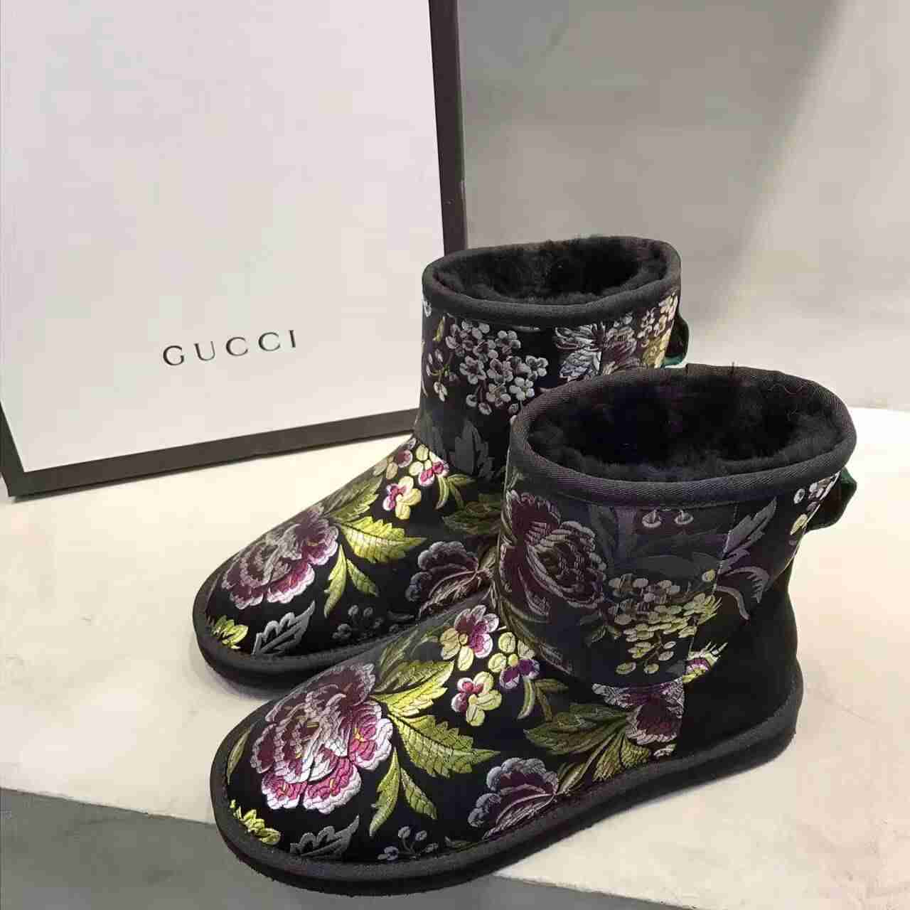 グッチコピー 靴 GUCCI 2024新作 冬季 レディース 保温する ブーツ gishoes161202-5