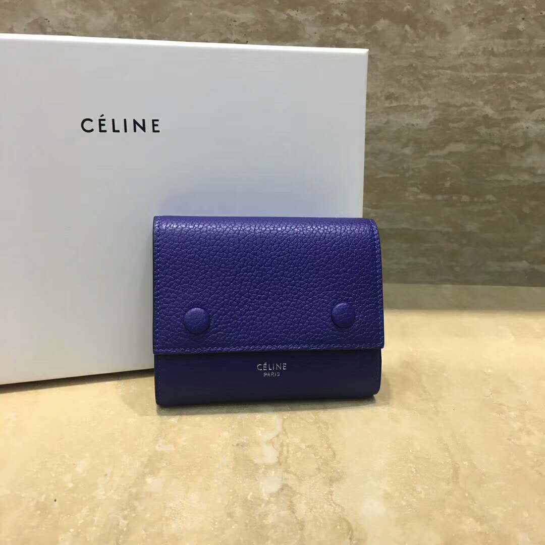 セリーヌ偽物 財布 CELINE 2024新作 三つ折財布 104903