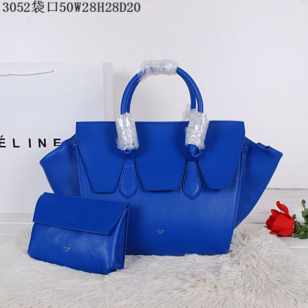 2024春夏新作 セリーヌコピー バッグ CELINE original leather 人気 レディース ヴィンテージ ハンドバッグ サファイア 3052-4